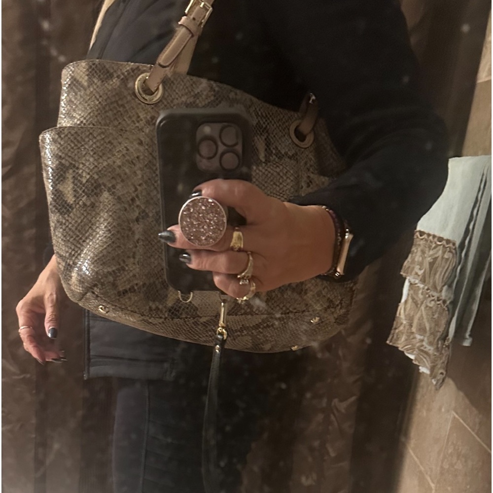 Michael Kors Python Jet Set Tote - image 5